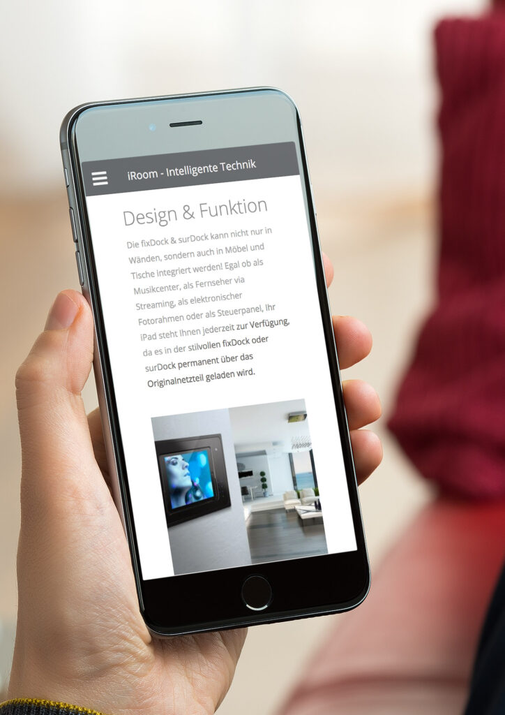 Webdesign Mobile First