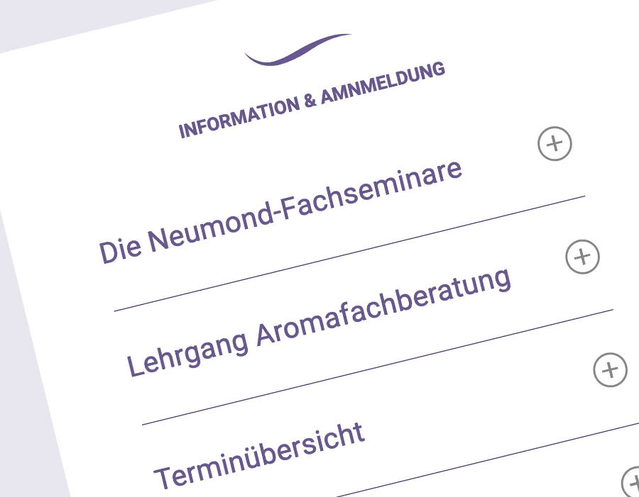 Dropdown Menü bei Neumond