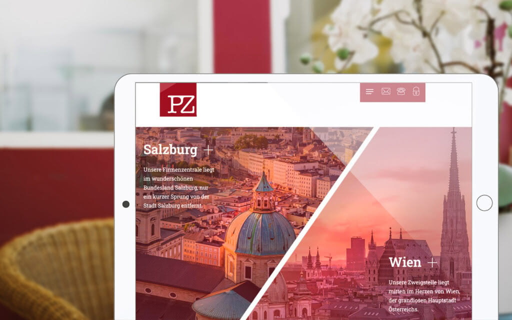 PZ Pucher Mobile Website