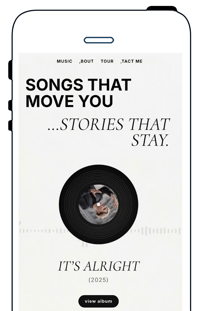 responsive screen design mobile view 1