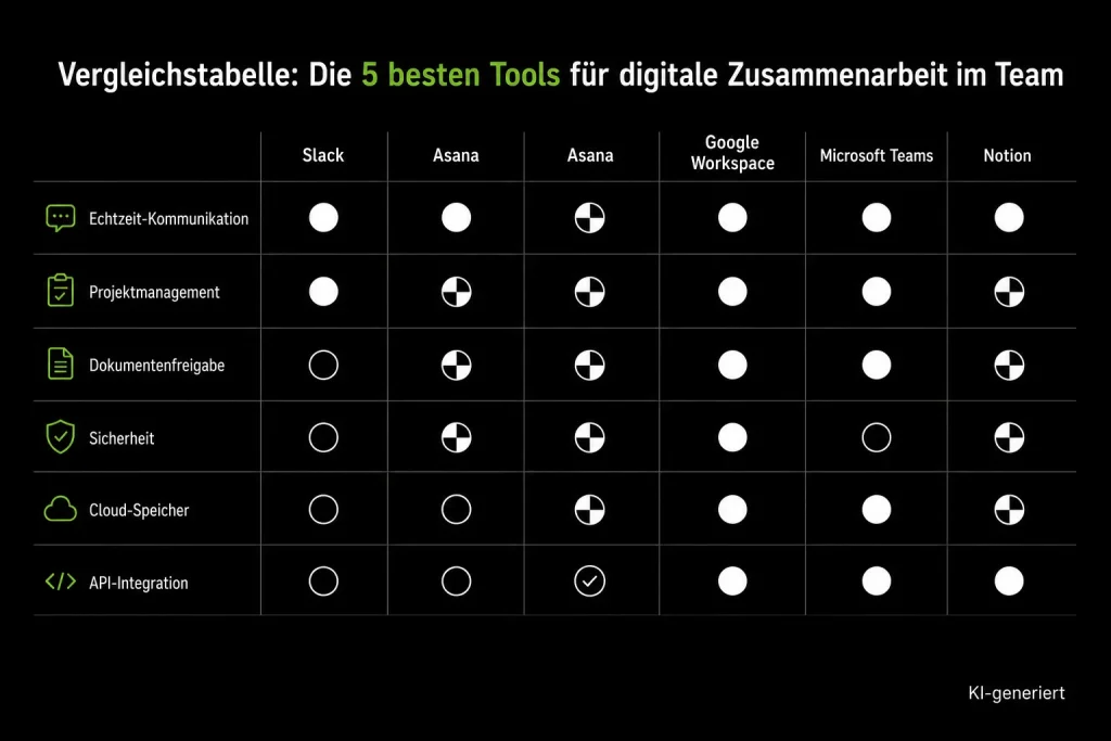 5 Beste Tools für Digitale Zusammenarbeit Im Team