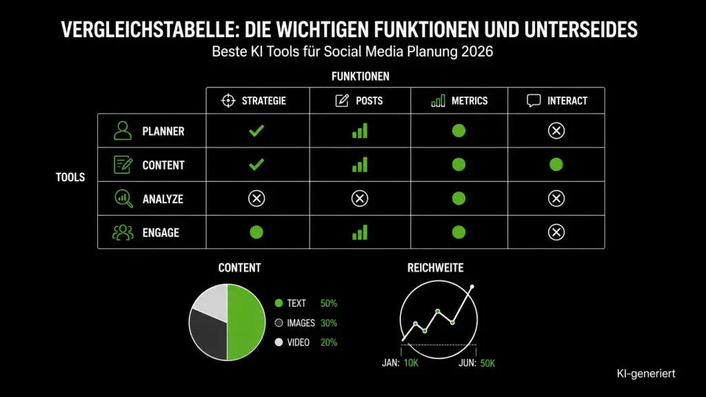 Beste Ki Tools Fur Social Media Planung 2026 Content