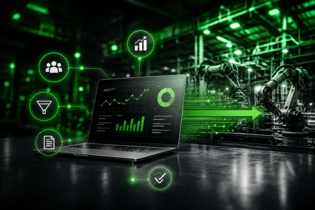 Datengestützte Marketingstrategie für Industrieunternehmen