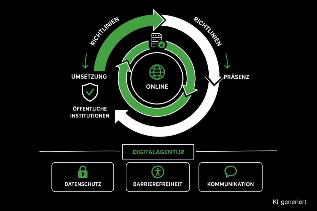 Richtlinien für öffentliche Institutionen im Online Bereich