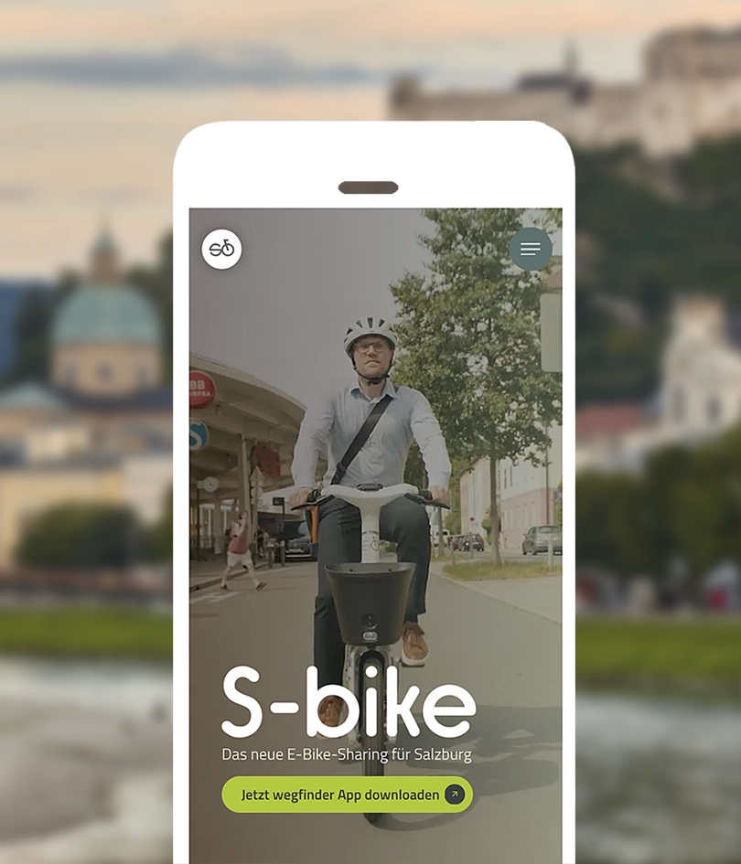 Landingpage S-Bike